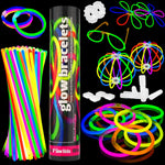 The Glowhouse UK Premium Glow Sticks for Kids Adults, condition new, damaged, open pack