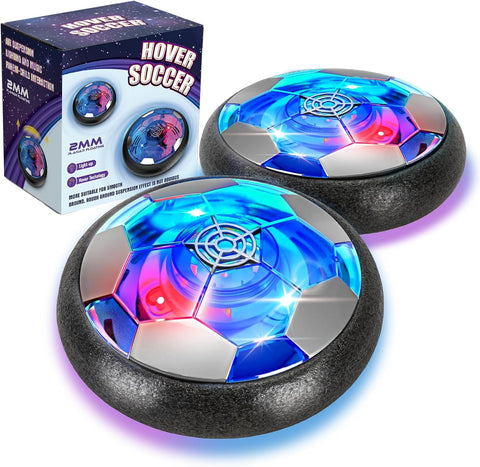 Hover Soccer Football, 2 Pack LED Soccer Ball, New but scruffy box