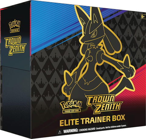 Pokémon TCG: Crown Zenith Elite Trainer Box (10 Boosters & Premium Accessories), sealed