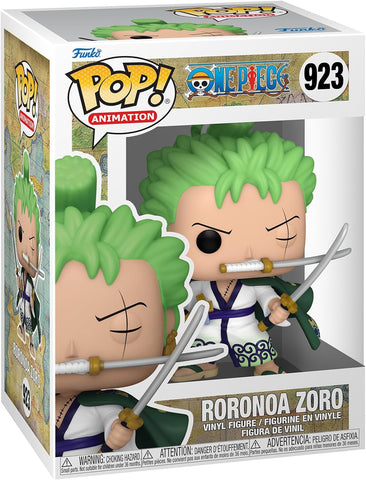 Funko POP! Animation: One Piece - Roronoa Zoro - Collectable Vinyl Figure- new but missing box