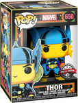 Funko POP! Marvel: Black Light - Thor , new condition , broken box