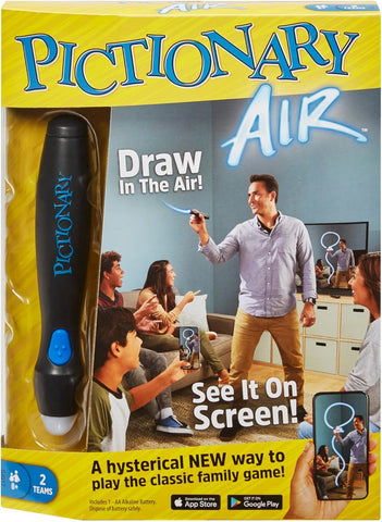 Pictionary air , condition: used -good , open box, scruffy box , ( ref TT108)