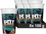 Pot Noodle Fusions Malaysian Curry Instant pot 8x 100 g- best before 09/24- open pack and taped