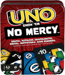 Mattel Games UNO Show ?em No Mercy Card Game, Used- very good, open, scruffy box