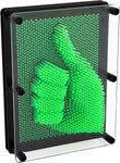 Global Gizmos 48109 Glow in the Dark Pin Art Impression Toy , used- acceptable , no original packaging