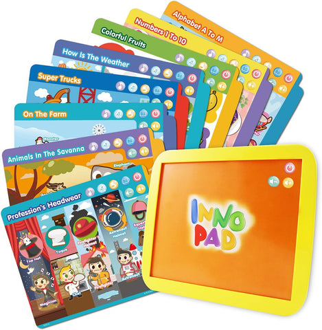 BEST LEARNING INNO PAD Tablet Toy, condition used- good, broken, scruffy box