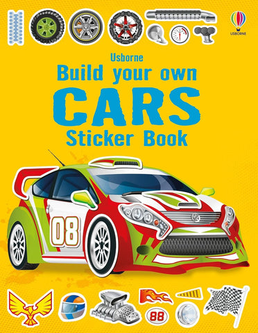 Build Your Own Cars Sticker Book (Build your own sticker books) (ref tt157)