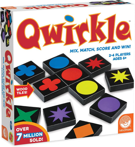 Qwirkle UK Edition, New but open box, 1 tile broken