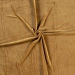 Luxury Stretchy Soft Velvet Velour Fabric Material - Gold, 1MTR 150x100cm- new but scruffy packaging