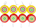 Small Foot Yo-Yo Yellow & Red Wooden Game 8 Pieces, New but no original packaging