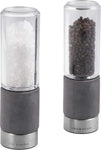 Cole & Mason Regent Salt and Pepper Mills Concrete/Stainless Steel/Acrylic, 180 mm- Used good, scruffy packaging