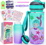 Grriopi Kids DIY Water Bottle Craft Kits for Kids - New but broken opened box