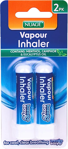Nuage Vapour Inhaler Nasal Stick (2 Pack)