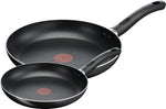 Tefal Taste Twin Frying Pan Set, 20cm/28 cm, new, no original packaging