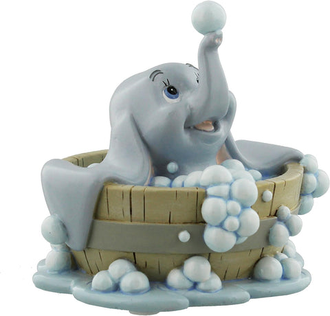 Dumbo in Bath Baby Mine Disney Figurine, New but small bit has broken off, can be glued back on, slightly scruffy box