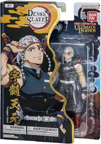 BANDAI Ultimate Legends Tengen Uzui Action Figure, New but damaged, scruffy box