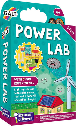 Galt, Power Lab, Science Kit for Kids, Ages 6 y+, condition used-very good