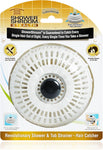 ShowerShroom Stealth Shower Hair Drain Catcher, Will Not Impede Water Flow,  No Installation Required- new but open box