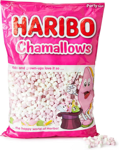 HARIBO Chamallows Pink and White 1KG- best before 01/26