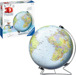 Ravensburger World Globe on a V-Stand 3D Jigsaw Puzzle 550 Pieces , new , opened box