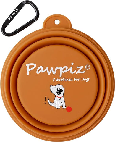 Pawpiz Collapsible Dog Bowl | 450ml- dirty pack