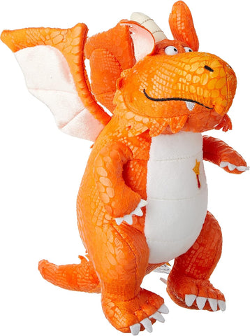 Zog the dragon 9inch Plush Soft Toy, Orange- new but bottom of tail need resewing as stitching come undone, no original packaging