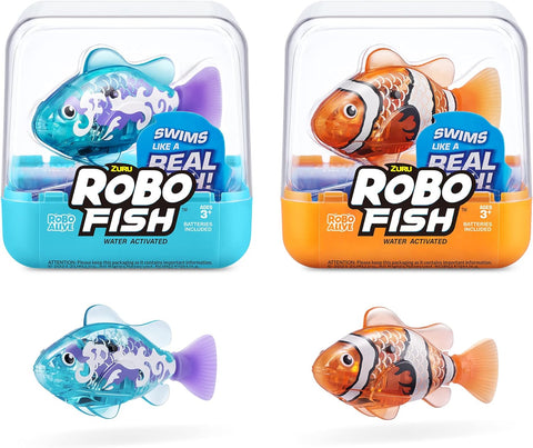 ROBO ALIVE Robo Fish New, open, scruffy box