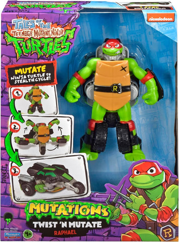 TEENAGE MUTANT NINJA Turtles: Mutations Twist N Mutate Raphael, New but scruffy box