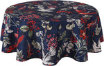 Home Direct Stain Resistant Water Repellent Round Fabric Tablecloth 55", New but no original packaging