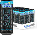 ABE - Energy + Performance 12x330ml Cans - Blue Lagoon- best before 29/11/25- scruffy pack