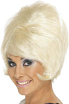 60's Beehive Wig Blonde, condition new, damaged, open box