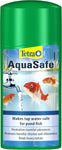 Tetra Pond AquaSafe, Makes Tap Water Safe for Pond Fish, 500 ml- best before 01/26- slightly dirty bottle