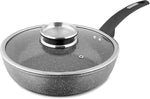 Tower T81202 Cerastone Forged Multi-Pan, 28 cm, condition used- good, some scratches on the bottom, open scruffy box
