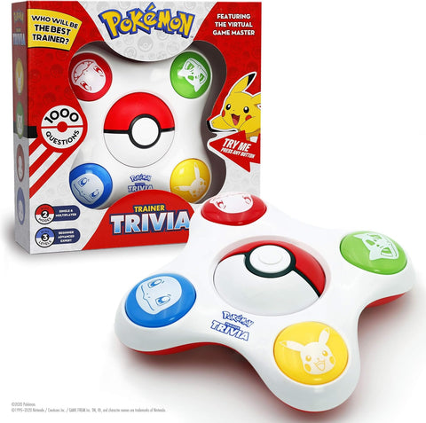 POKÉMON TRAINER TRIVIA, New but damaged, open box, tested
