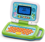 VTech LeapFrog 2 in 1 LeapTop Touch Laptop, Green, new condition , open , damaged box