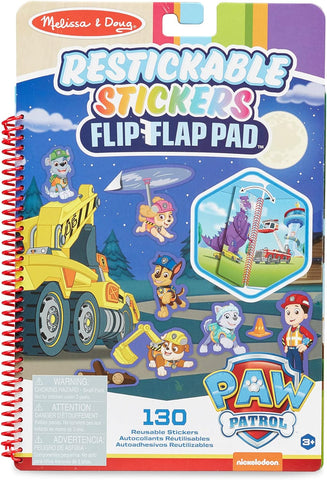 Melissa & Doug PAW Patrol Reusable Stickers Ultimate Rescue, condition new but damaged cover