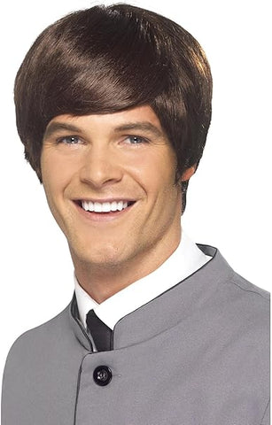 Smiffy's Men's 60's Male Mod Wig Short- new but scruffy box