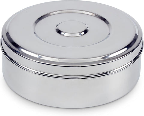 Indian-Tiffin Spice Container - Steel, 7 seperate compartments, airtight- new but missing original packaging