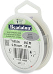 Beadalon Wire Standard Bright 7 Strand .015 Inch / 100Ft, condition new, damaged label