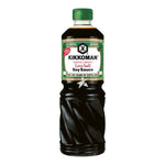 Kikkoman Naturally Brewed Less Salt Soy Sauce 975ml, best before 05/25, scruffy bottle