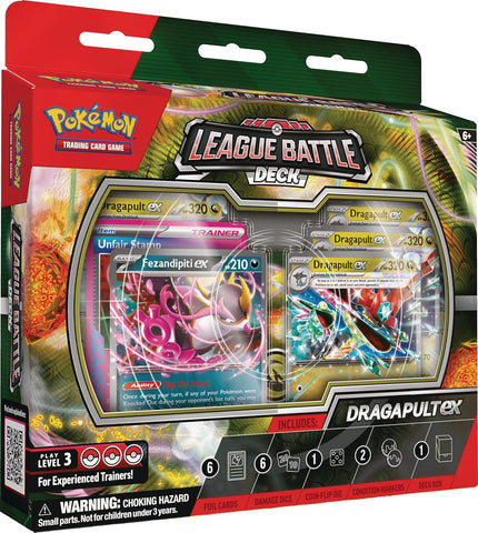 Pokémon TCG: Dragapult ex League Battle Deck, new but scruffy box