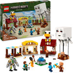 LEGO Minecraft The Ghast Balloon Village Attack, New but open, scruffy box, all bags inside sealed