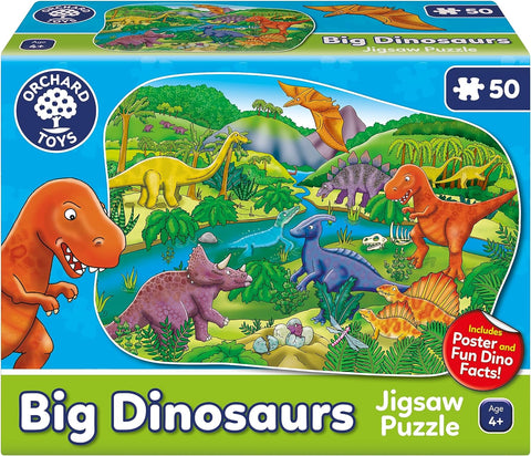 Orchard Toys Big Dinosaurs Jigsaw Puzzle for Kids used very good condition