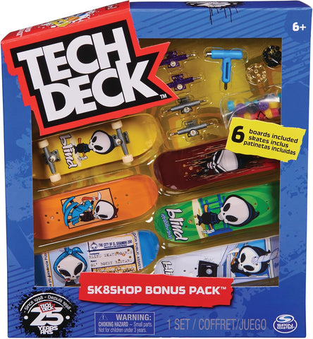 Tech Deck, Sk8shop Bonus Pack, New but open scruffy box