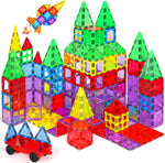 Lovchil Magnetic Tiles STEM Blocks Building 61PCS, New but open, scruffy box