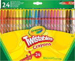 CRAYOLA Twistables Colouring Crayons, new but open/ damaged box