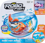 Zuru Robo Fish robotic swimming pets Fish Tank Playset, New but original scruffy box