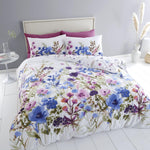 Catherine Lansfield Countryside Floral Reversible Double Duvet Cover Set, condition new, open bag, damaged label