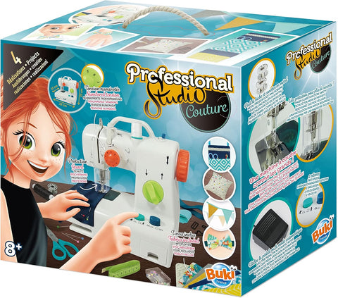 Buki - 5410 - Prof. studio - Couture, Used- very good, EUROPEAN PLUG, tested, missing measuring tape, some headed pins, pencil needs sharpening, open box