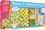 Galt Snakes and Ladders and Ludo ,  refurbished  (ref tt129)